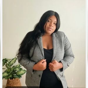 Lane Bryant tweed Jacket